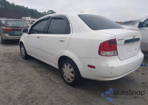 2005 Chevrolet Aveo Lt from USA, damaged, VIN KL1TG526X5B447901